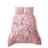 Genérico - Cobertor Con Chiporro De Jacquerd Cutting King 250X270Cm Rosa B8