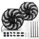 thumbnail image 1 of Ventilador de radiador EVERESTWAY 30 cm 12 V 80 W 2 piezas, 1 of 7