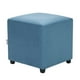thumbnail image 2 of Pouf Cali 1c Felpa 30 Azul Petroleo, 2 of 4