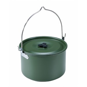 Terra Force - Olla Camping 4,2L Colgante Verde Militar