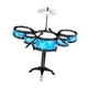 thumbnail image 4 of Simulación Para Niños Juguetes De Batería Kits De Tambor De Jazz Para Niños Regalos Navideños Azules Azules, 4 of 5