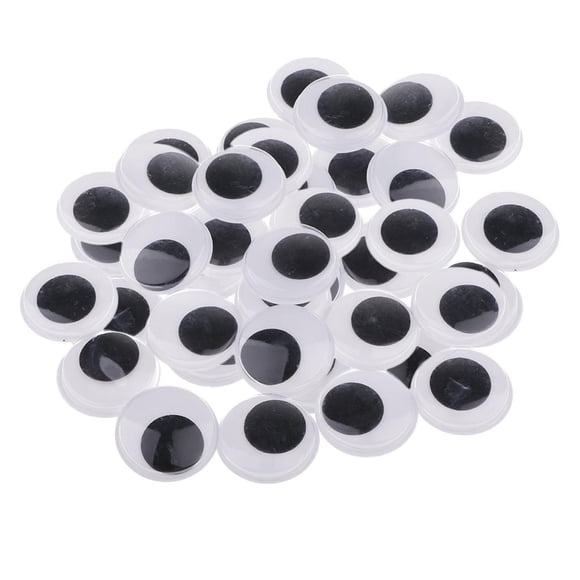 auto-adhesivo meneo ojos scrapbooking artesanías ni?o moviendo los ojos 25mm 40 piezas