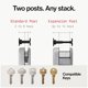 thumbnail image 5 of Buscador de llaves KEY SMART iPro Apple Find My blanco, 5 of 9