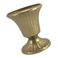 Bothyi - Florero De Estilo Retro, Adorno De Maceta Para El Hogar, Decoración De Mesa Dorada