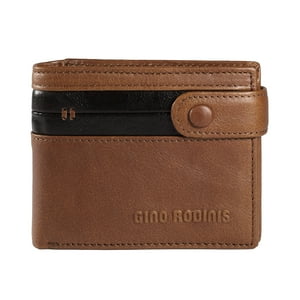 Billetera Paolo 676 Café/Marrón Gino Rodinis