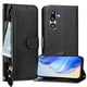 thumbnail image 1 of Funda Billetera Cremallera para Samsung Galaxy M36 5G con Porta Tarjetas, Soporte y Correa Negro, 1 of 5
