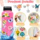 thumbnail image 3 of Pegatinas YAMIOW 200 uds Flor y Mariposa Impermeables, 3 of 7