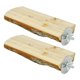 thumbnail image 1 of Percha de madera para pájaros Niteangel 18 cm (2 unidades), 1 of 7