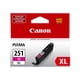 thumbnail image 1 of Cartucho de tinta Canon CLI-251XL Magenta Compatible, 1 of 3