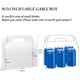 thumbnail image 2 of Cajas de regalo Oletx Gable de 9 pulgadas, blancas, 30 unidades, para regalo de fiesta, 2 of 7