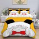 thumbnail image 1 of Spanky Dog Panda Z Pattern Printed Three-Piece Set Soft Light Beige-Friendly Polyester Fabric, 1 of 1