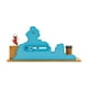 thumbnail image 4 of Playset Nintendo Airship Deck con figura Fire Mario, 4 of 7