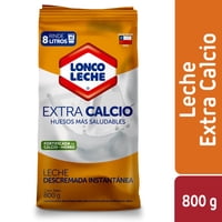 Leche En Polvo Descremada Instantánea Extra Calcio Bolsa 800 G Loncoleche