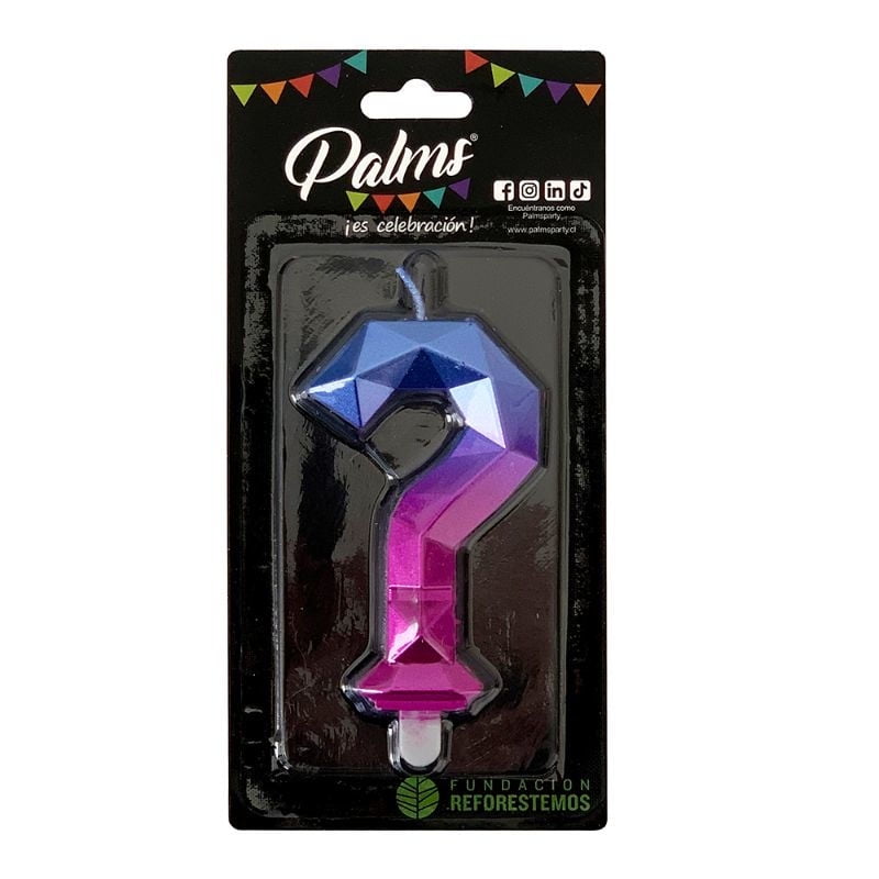 Vela Numérica Signo De Interrogación Palms