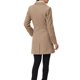 thumbnail image 3 of Abrigos de Mujer INSPIRE CHIC Abrigo Largo de Invierno con Botones Sencillos S Beige Oscuro, 3 of 6