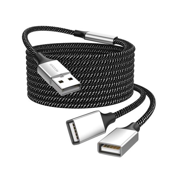 Cable divisor USB MOGOOD 2 m USB‑A macho a 2 hembra