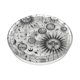 thumbnail image 3 of Soporte para teléfono PopSockets a base de plantas con soporte Cosmic Sun, 3 of 6