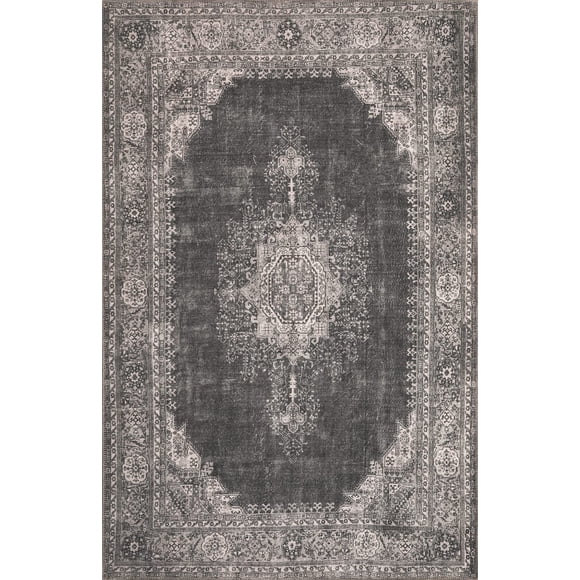 Rug Kas Rugs London 4803, rectangular transicional gris, 230 x 290 cm