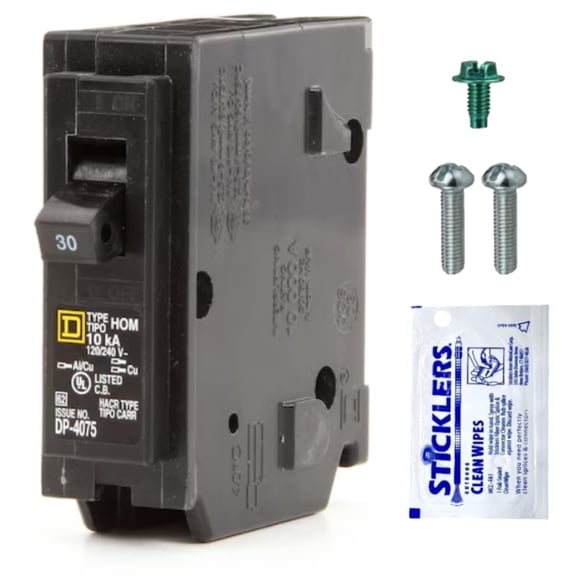 Interruptor termomagnético FalconSupply HOM130 30 A 120 V unipolar