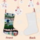 thumbnail image 3 of Calcetines de Navidad Trolland Lino Blanco 45cm x 32cm, 3 of 5