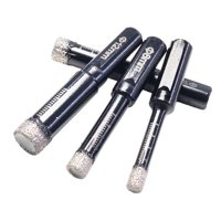 Bothyi - Juego De Brocas De Diamante En Seco, Juego De Brocas Con Núcleo De Diamante Para Azulejos De Vidrio/Cerámica