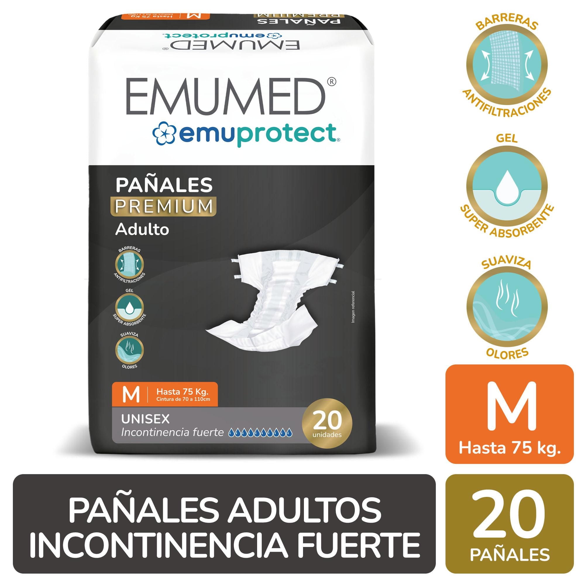 Pañal Adulto M 20Un Emuprotect