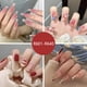thumbnail image 3 of Uñas postizas europeas, uñas postizas con acabado UV, brillantes, cobertura total, uñas postizas artificiales, uñas para mujer, 3 of 5