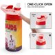 thumbnail image 4 of FirebudsBotella de Agua con Tapa Pop Top de Un Toque, Acero Inoxidable, a Prueba de Fugas, para Deportes, Botella Infantil rosa 12 oz, 4 of 6