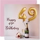 thumbnail image 1 of Tarjeta de cumpleaños Stuff4 con globos y burbujas para cumpleaños 49, 5.7 pulgadas, 1 of 7