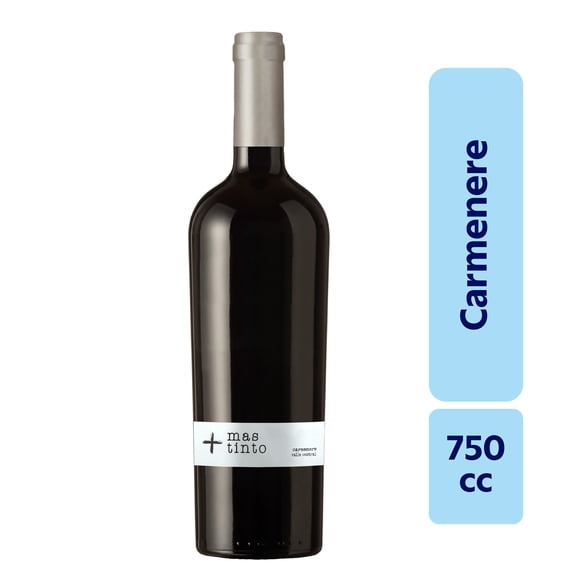 Vino Tinto Carmenere 12° Botella, 750 ml