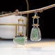 thumbnail image 1 of Gorgeous Women's Gemstone Turquoise & Zircon Inlaid Stud Earrings - A Stylish Accessory!, 1 of 5