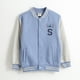 thumbnail image 1 of Chaqueta Niña Bomber College Lilo & Stitch Celeste Disney, 1 of 3