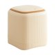 thumbnail image 4 of Papelera De Encimera Versátil Con Tapa A Presión Para Dormitorio, Color Beige, 4 of 5