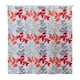 thumbnail image 1 of Cortina De Baño 180 x 180 Cm Poliéster Hojas Naranjas, 1 of 3