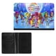 thumbnail image 2 of Rainbow Rangers Porta Pasaporte y Cartera de Viaje Premium de Cuero PU, Funda de Pasaporte Bloqueo RFID con Ranuras para Tarjetas de Crédito, Estuche para Libro de Pasaporte para Familia 10cm × 15cm, 2 of 6