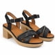 thumbnail image 2 of Sandalia Mujer Plataforma Taco Cuadrado 0501-6, 2 of 9
