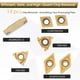 thumbnail image 2 of Kit de herramientas de torneado Joogto, indexable, 21 piezas con juego de soportes, 2 of 9