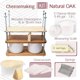 thumbnail image 2 of Prensa para Queso PetriStor Roble 41 cm Kit con 2 Moldes, 2 of 7