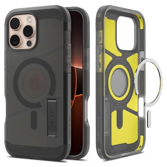 Funda para teléfono Spigen Tough Armor (Ai) MagFit iPhone 16 Pro Max