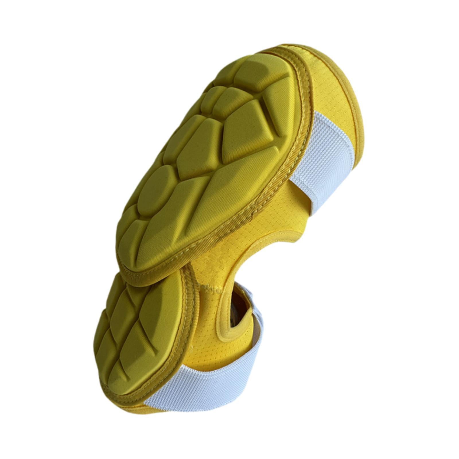 Magideal - Protección Contra El Codo De Softbol, Equipo De Protección, Ajustable, Transpirable, Eva, Entrenamiento, Resistente Al Impacto, Equipos, Protección Naranja