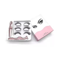 Genérico - Kit Pestañas Magnéticas Postizas + Extensor De Pestañas