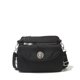 thumbnail image 1 of Bolso Baggallini Calais negro con estampado de leopardo, 1 of 9