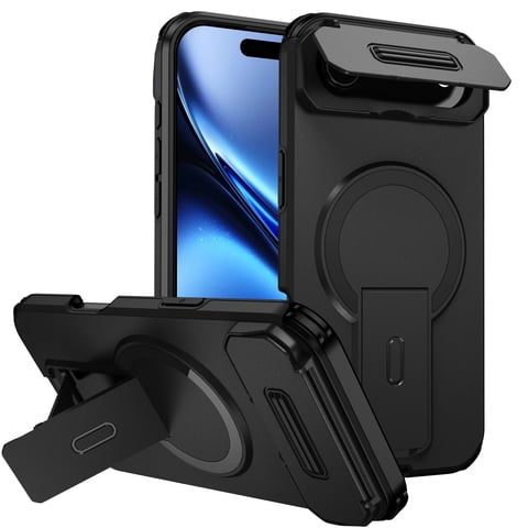 Funda Foxdock Para Iphone Air – Magnética Antigolpes Con Soporte Y Protección Doble