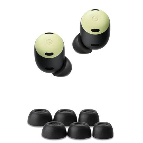 Puntillas COMPLY de espuma viscoelástica, talla pequeña, negras