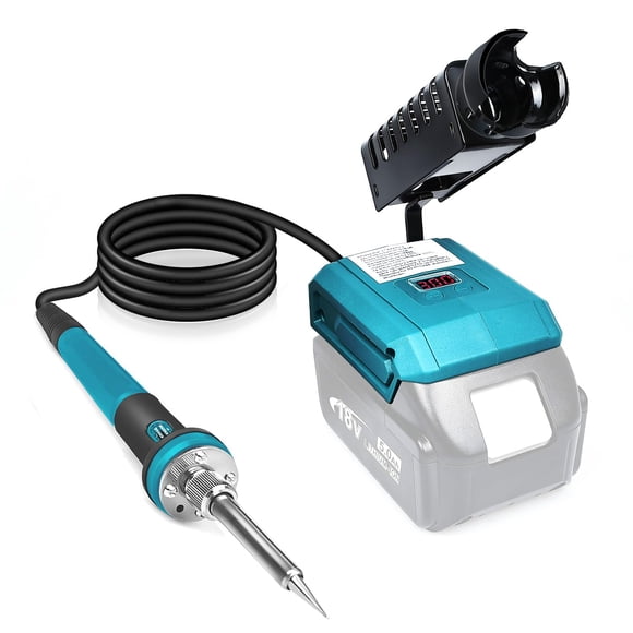 Estación de soldador inalámbrica de 60 W para Makita 18V LXT