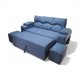 thumbnail image 4 of Sofa Cama funcional 2 PZ Lino +2 POUF Azul, 4 of 7