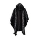 thumbnail image 1 of Poncho Con Lana De Alpaca Arauco Unisex Negro y Gris, 1 of 2