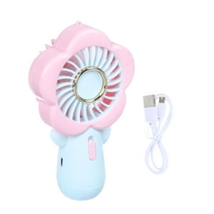 Disparo - Mini Ventilador Flor Portatil De Mano Usb Recargable Niños