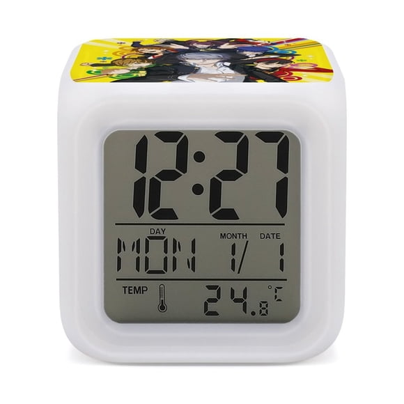 Reloj Despertador Digital Desmarcar Persona 4 Golden Multicolor