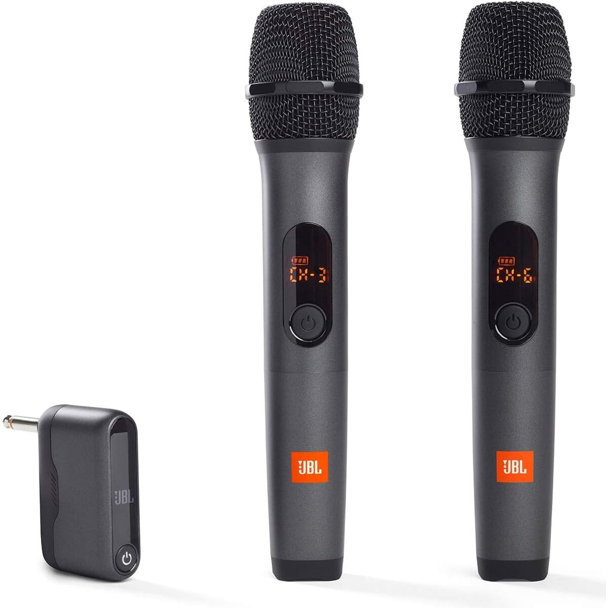 Sistema Inalámbrico Jbl 2 Micrófonos Receptor Dual Jblwirelessmicam